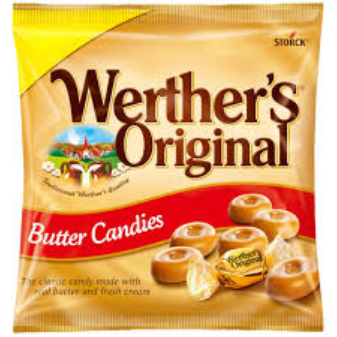 WERTHER'S ORIGINAL BUTTER CANDIES 110G